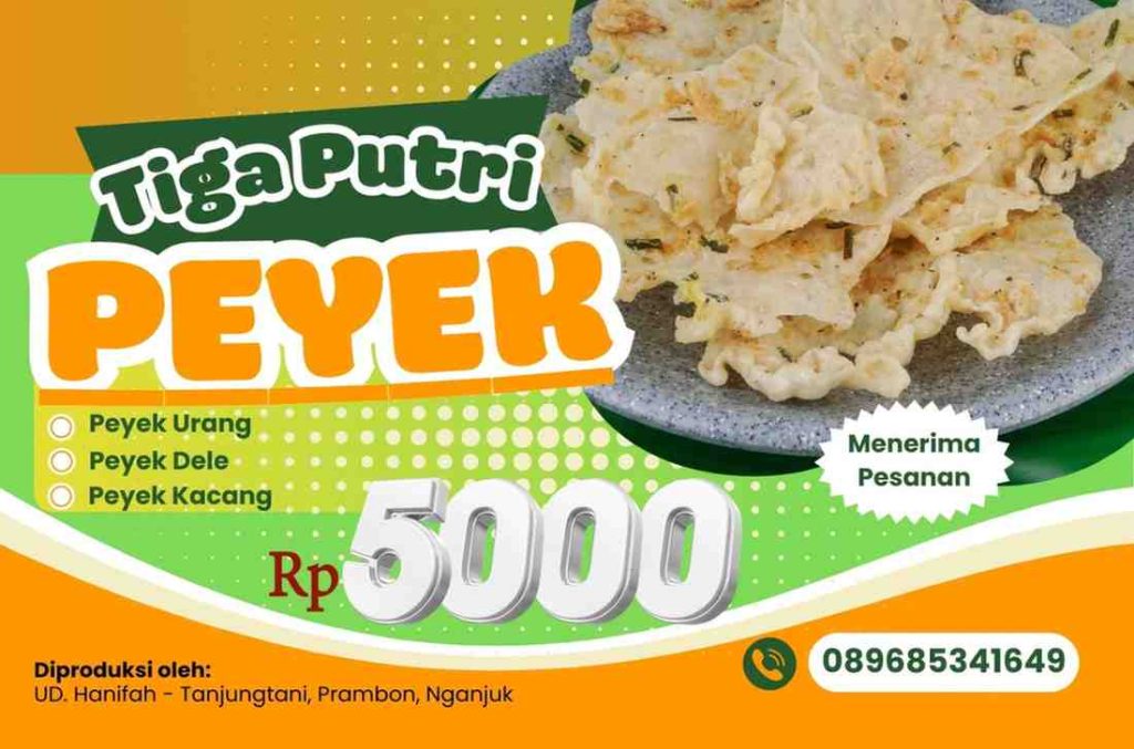 Jual Peyek Nganjuk